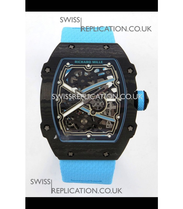 Richard Mille RM67-02 Black NTPT 37 Grams CRMA7 Clone Movement 