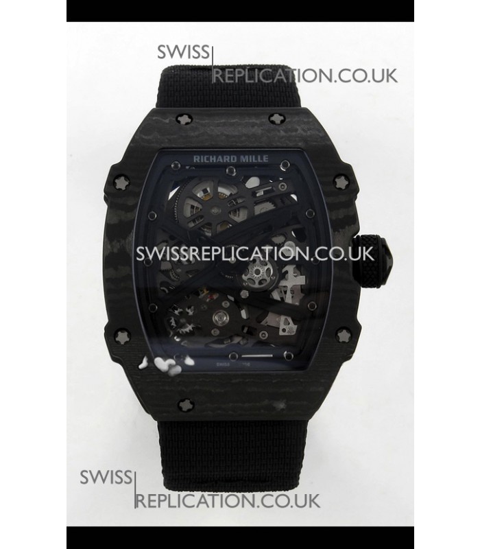 Richard Mille RM67-02 Black NTPT 37 Grams CRMA7 Clone Movement 