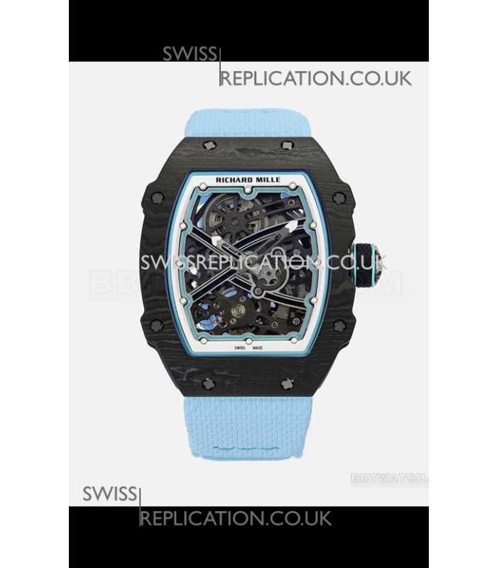 Richard Mille RM67-02 Black NTPT 37 Grams CRMA7 Clone Movement 
