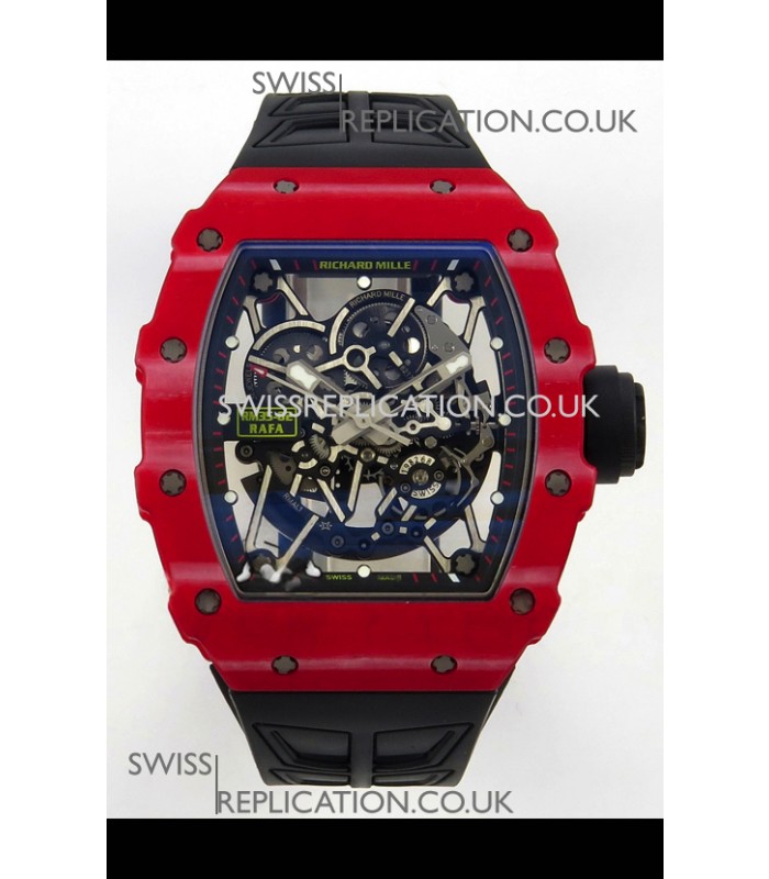 Richard Mille RM035-02 Red NTPT FREE SPRUNG MVMNT Super Clone Watch