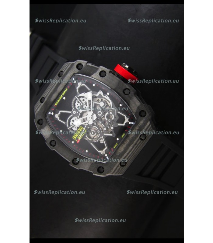 Richard Mille RM35-01 Rafael Nadal Edition Swiss Replica Watch in Black Indexes
