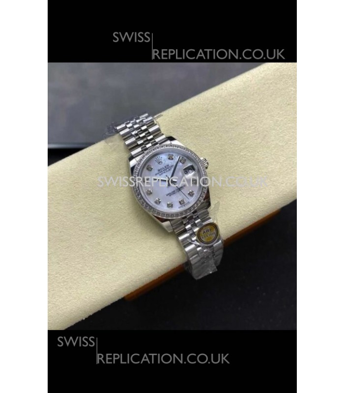 Rolex Super Clone Datejust 31MM Pearl Dial Super Clone Watch
