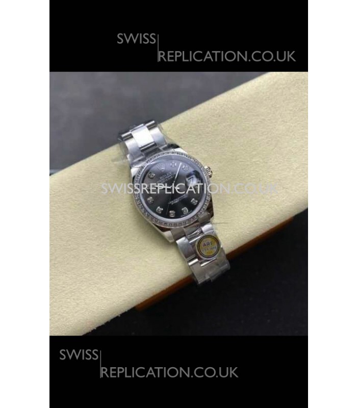 Rolex Super Clone Datejust 31MM Grey Dial Oyster Super Clone Watch