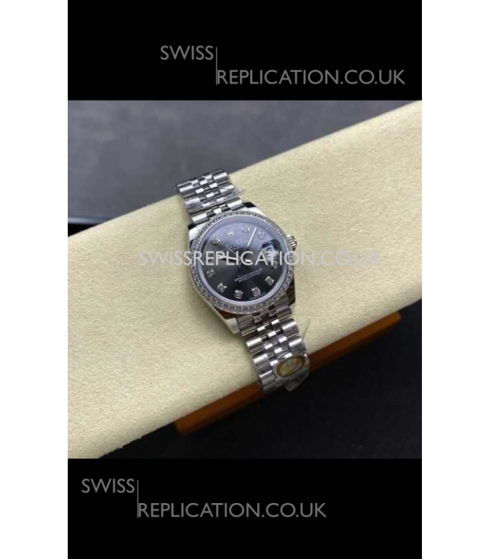 Rolex Super Clone Datejust 31MM Grey Dial Jubilee Super Clone Watch