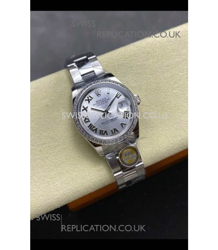 Rolex Super Clone Datejust 31MM White Dial Oyster Super Clone Watch 