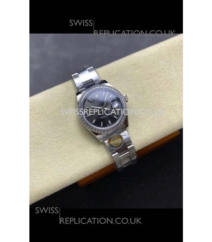 Rolex Super Clone Datejust 31MM Grey Dial Oyster Super Clone Watch