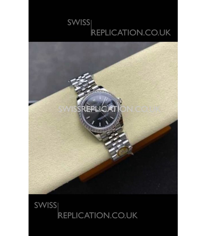 Rolex Super Clone Datejust 31MM Grey Dial Jubilee Super Clone Watch