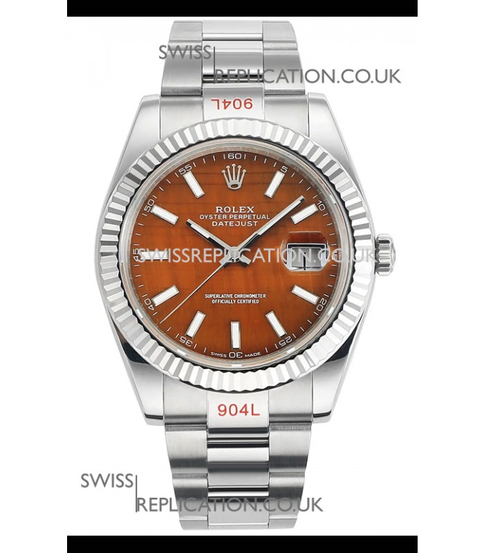 Rolex Datejust Cal.3235 Movement Tiger Dial 41MM Super Clone Watch 