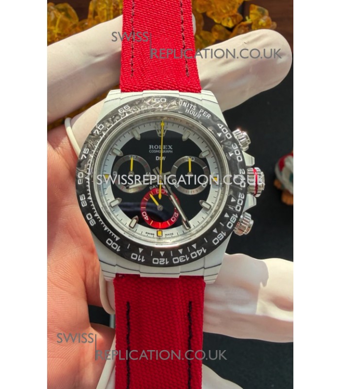 Rolex Daytona DiW Quantum Racer CarboQuartz Super Clone Watch 