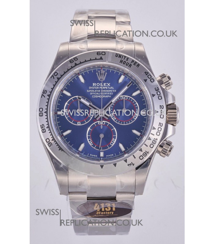 Rolex Daytona 126509 Blue Dial Stick Markers FREE SPRUNG MVMT Super Clone Watch 