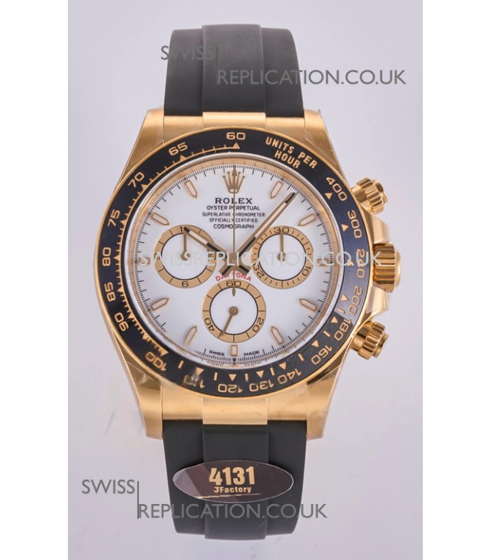 Rolex Daytona 126518 White Dial FREE SPRUNG MVMT Super Clone Watch 