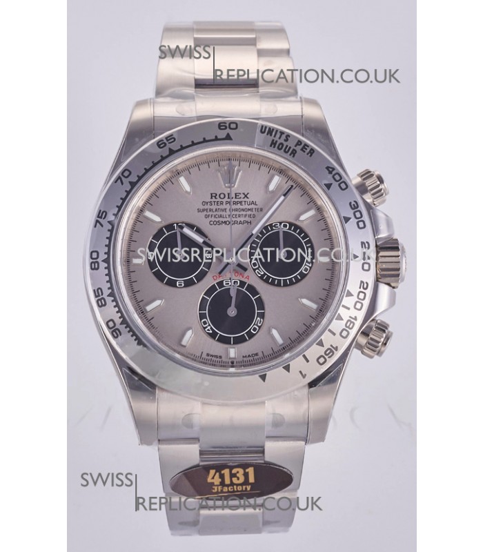 Rolex Daytona 126509 Silver Dial Stick Markers FREE SPRUNG MVMT Super Clone Watch 