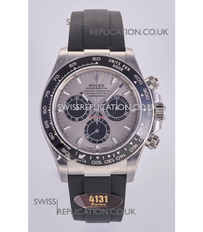Rolex Daytona 126509 Silver Dial Stick Markers FREE SPRUNG MVMT Super Clone Watch 