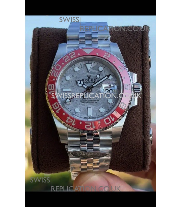 GMT Masters M126719BLRO Meteorite Cal.3285 FREE SPRUNG MVMNT Super Clone 