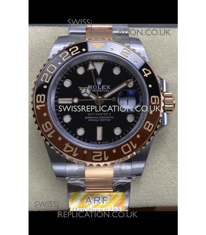 GMT Masters M126711CHNR Two Tone Cal.3285 FREE SPRUNG MVMNT Super Clone 