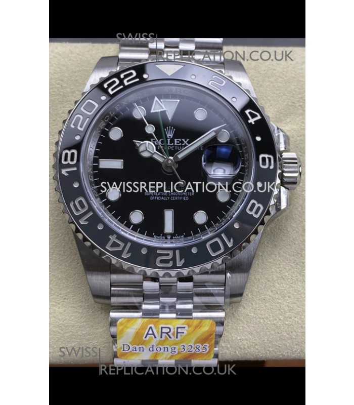GMT Masters 126710GRNR Bruce Wayne Cal.3285 FREE SPRUNG MVMNT Super Clone 