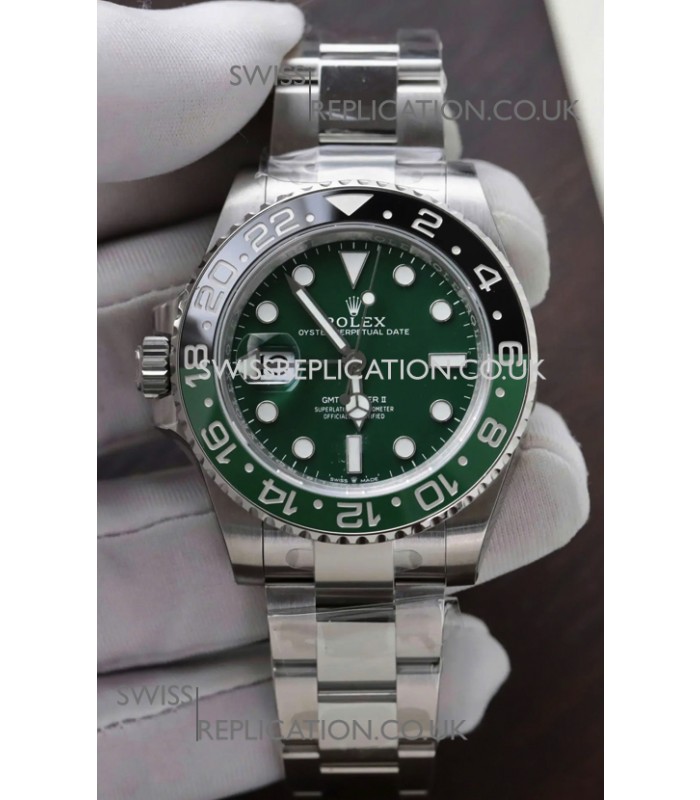 GMT Masters 126729VTNR SPRITE Cal.3285 FREE SPRUNG MVMNT Super Clone 