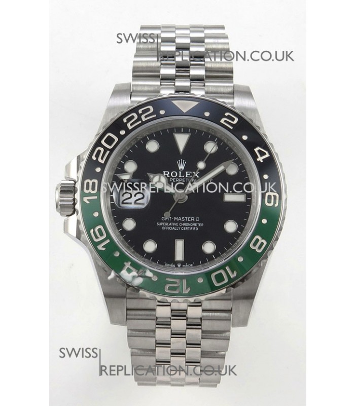 GMT Masters 126720VTNR SPRITE Cal.3285 FREE SPRUNG MVMNT Super Clone 