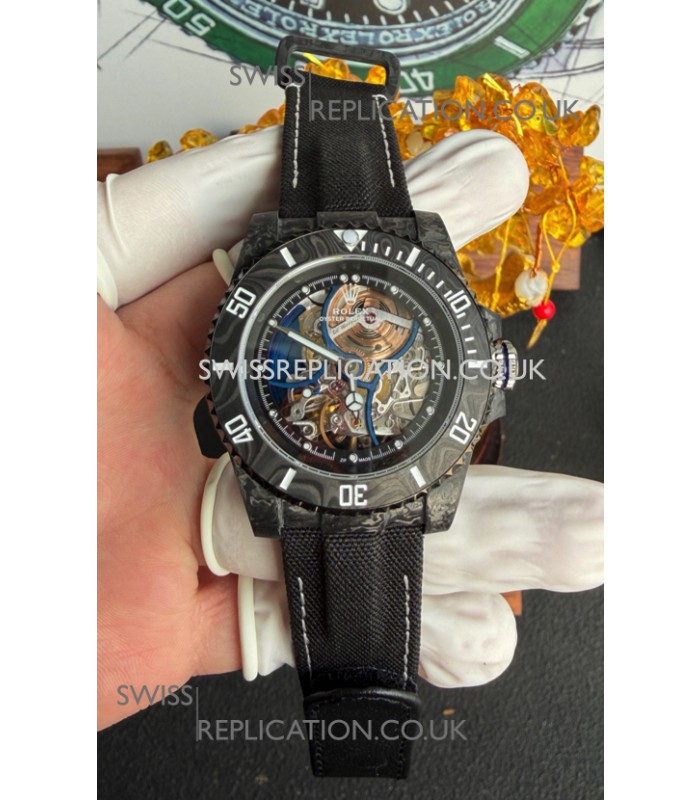 Rolex Submariner Summer Black Carbon Fiber Super Clone Watch 
