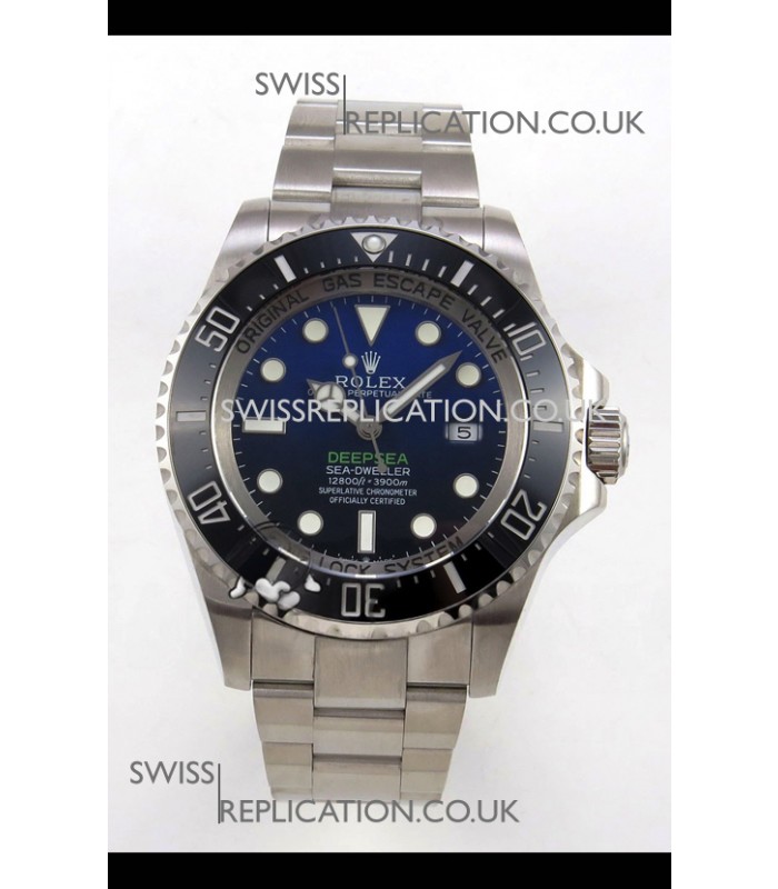 Rolex Sea-Dweller Deepsea Deep Blue REF# 136660 FREE SPRUNG MVMNT Super Clone Watch 