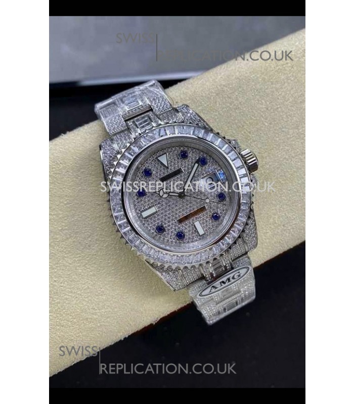 Rolex Submariner 116610 Iced Out Edition 11 Swiss Replica Watch 
