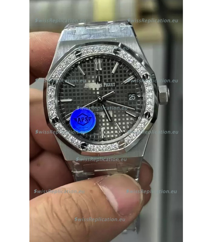 Audemars Piguet Royal Oak 37MM Grey Dial Watch in 3120 Movement - 1:1 Mirror Replica