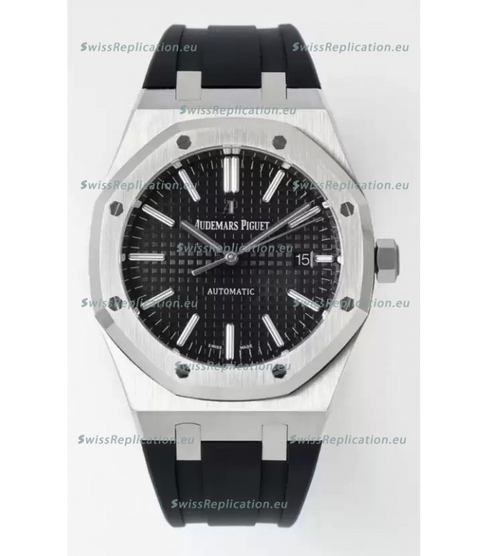 Audemars Piguet Royal 15400 41MM Black Dial 904L Steel CAL.3120 Movement 1:1 Mirror Replica
