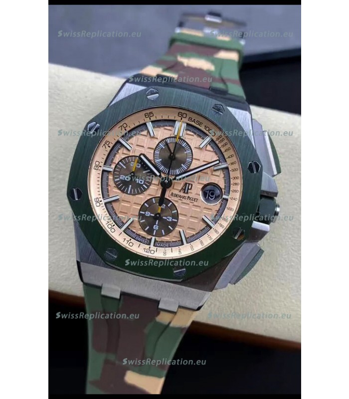 Audemars Piguet Royal Oak Offshore CAMO 44MM Chronograph 1:1 Mirror Replica Watch - 904L Steel