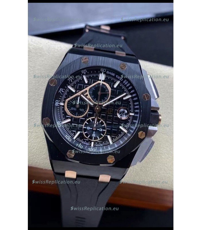 Audemars Piguet Royal Oak Offshore 44MM Chronograph 1:1 Mirror Replica Watch - DLC Coating