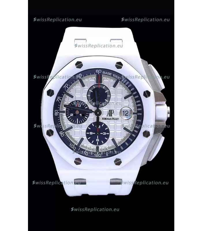 Audemars Piguet Royal Oak Offshore White Ceramic - Ultimate 1:1 3126 Movement