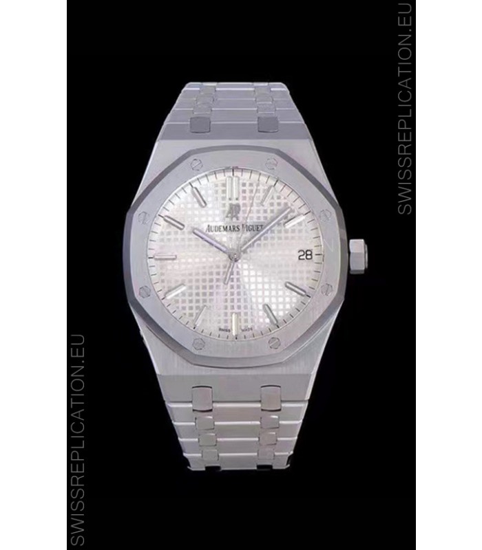 Audemars Piguet Royal Oak 41MM Steel Dial 904L Steel - 1:1 Mirror Replica 