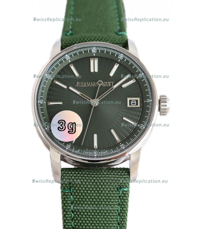 Audemars Piguet CODE 11.59 1:1 Mirror Swiss Replica Watch in Green Dial 