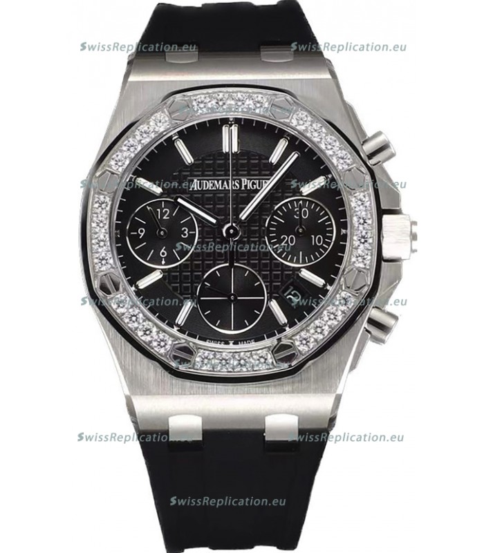 Audemars Piguet Royal Oak Offshore Black Dial Chronograph 37MM - Swiss Replica Watch 