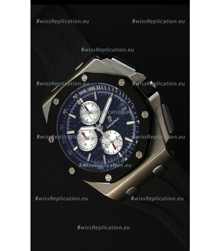 Audemars Piguet Royal Oak Offshore Chronograph Swiss Quartz Replica Watch Stainless Steel Case