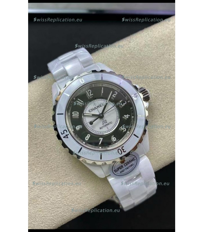 Chanel J12 38MM White Ceramic Case Watch Automatic 1:1 Mirror Replica Watch