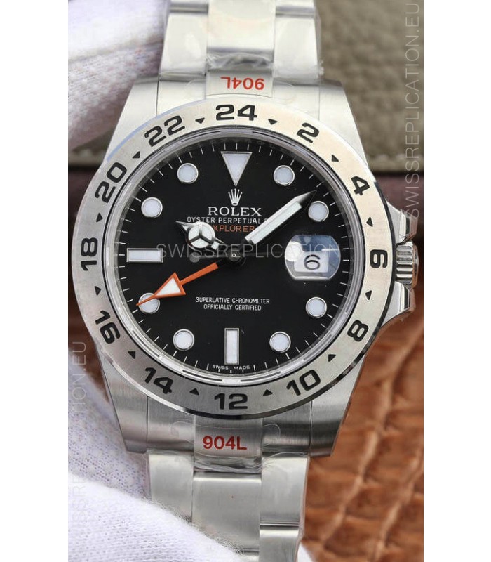 Rolex Explorer M216570-001 1:1 Mirror Replica Watch - Black Dial in 904L Steel 42MM