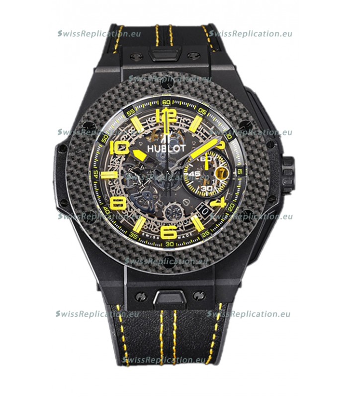 Hublot Big Bang F1 "King Carbon" Edition Chronograph Swiss Replica Watch 