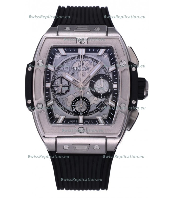 Hublot Spirit of Bang Titanium Casing Black Dial - 42MM Swiss Replica