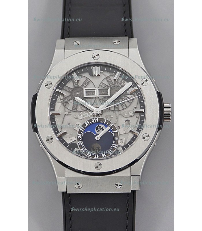 Hublot Aerofusion Moonphase Skeleton Swiss Replica Watch 