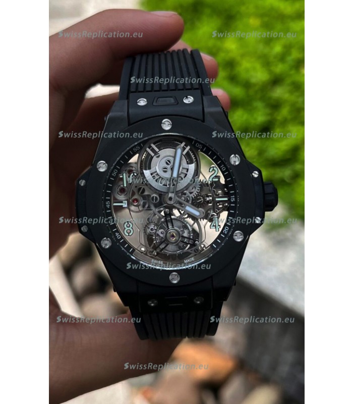 Hublot Big Bang Tourbillon Ceramic Casing Watch in 45MM 1:1 Mirror Replica