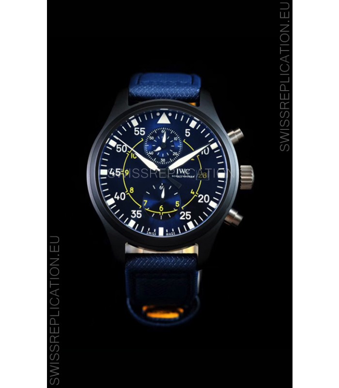 IWC Pilot's Chronograph IW389008 Blue Angels Edition 1:1 Mirror Replica Watch 