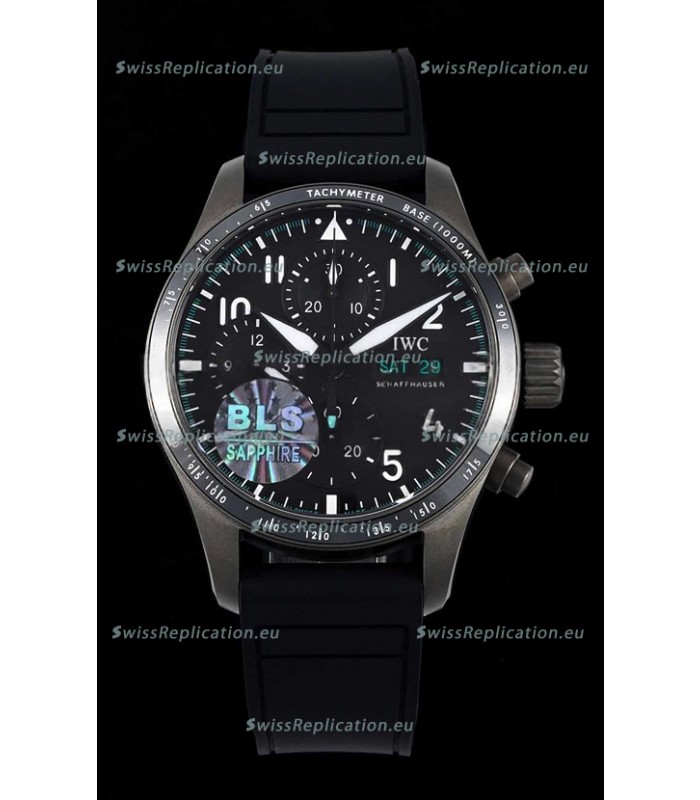 IWC Pilot's IW388306 Super Clone Chronograph 41 Mercedes-AMG Pertonas F1 Ceramic Watch