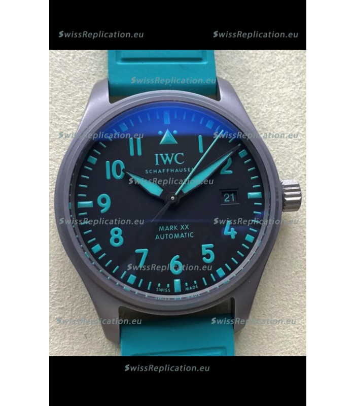 IWC Pilot's MARK XX Super Clone Mercedes-AMG Petronas Formula 1 Replica Watch 