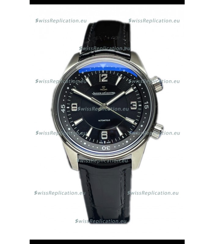 Jaeger LeCoultre Polaris Automatic Black Dial Steel Casing 41MM Swiss Replica Watch 