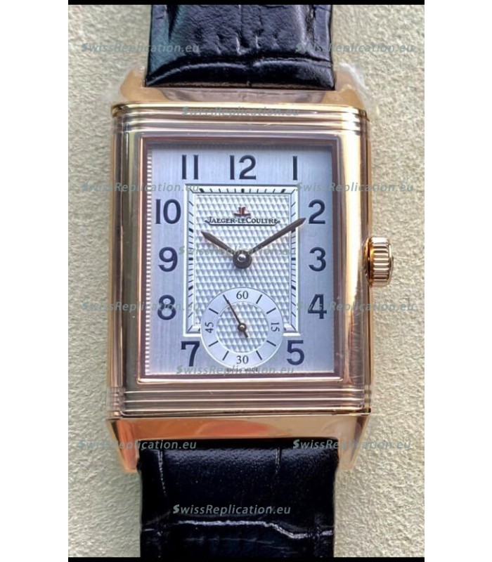 Jaeger-LeCoultre Reverso DuoFace Rose Gold Casing Watch in Swiss Automatic Movement