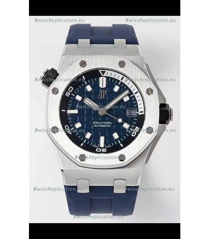 Audemars Piguet Royal Oak Offshore 1:1 Ultimate Swiss Replica Watch Blue Dial Cal.4308 Movement