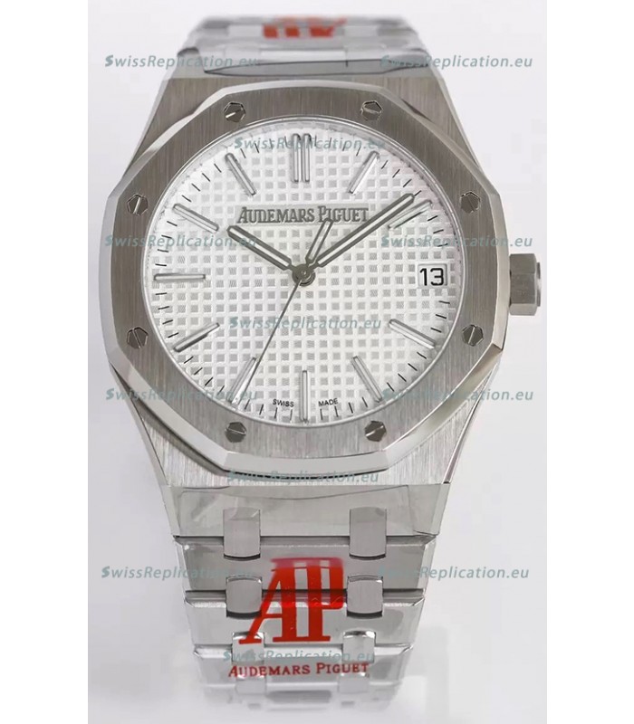 Audemars Piguet Royal Oak 15510 41MM White Dial 904L Steel CALIBRE 4302 Movement 1:1 Mirror Replica