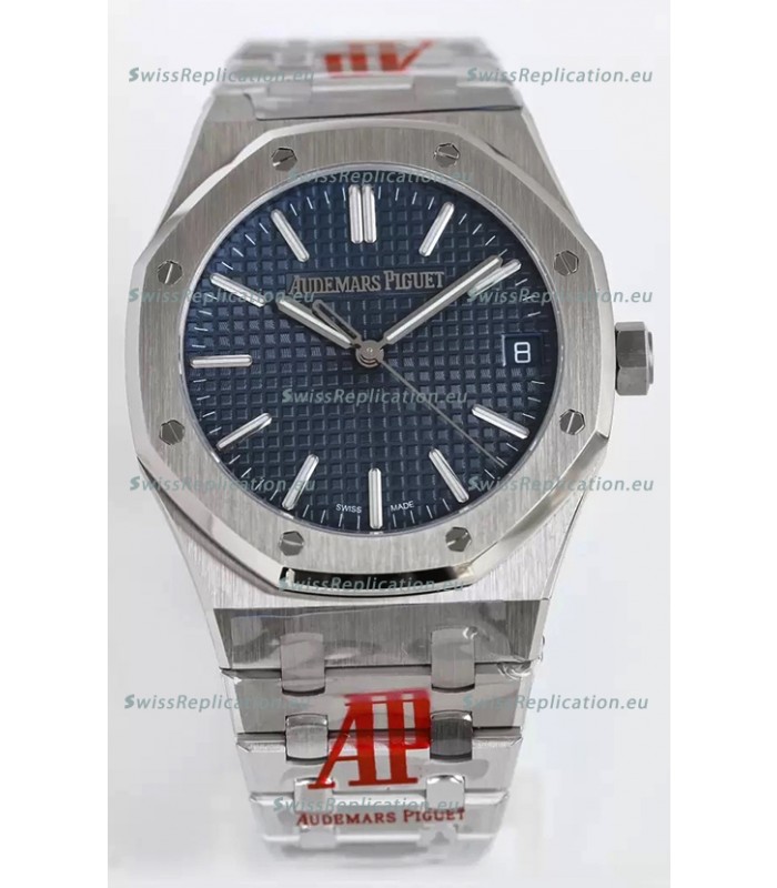 Audemars Piguet Royal Oak 15510 41MM Blue Dial 904L Steel CALIBRE 4302 Movement 1:1 Mirror Replica