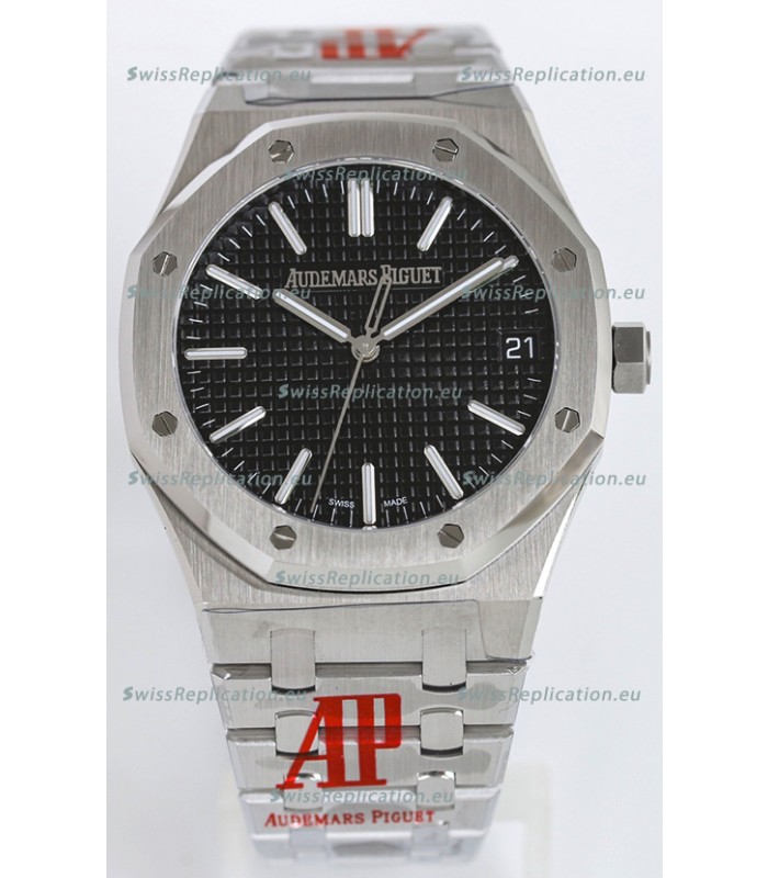 Audemars Piguet Royal Oak 15510 41MM Black Dial 904L Steel CALIBRE 4302 Movement 1:1 Mirror Replica