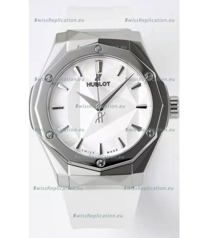 Hublot Classic Fusion Orlinski King 40MM Edition White Dial Swiss Replica Watch